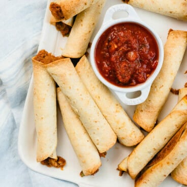 烤flautas (taquitos)